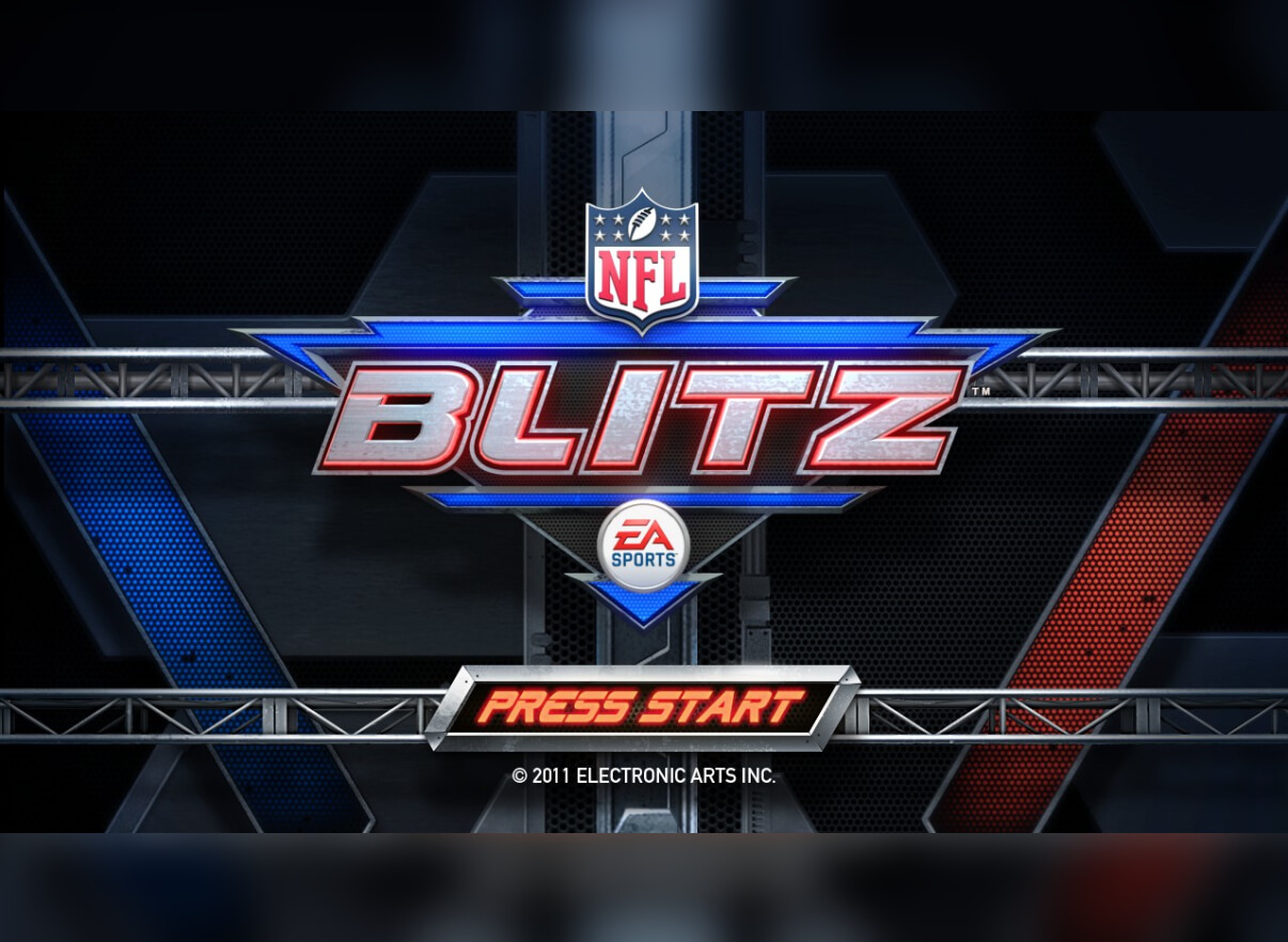 NFL Blitz loading screen graphic